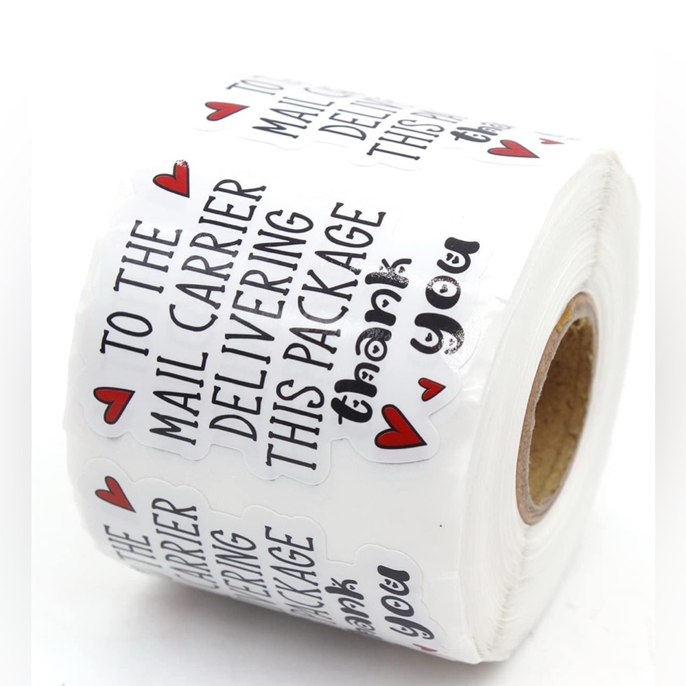 50 Funny Fragile and TY Mail Carrier Stickers - Picture 2 of 10